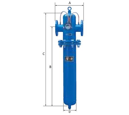 Flanged Compressed Air Filters, Grade XF3 Filteration