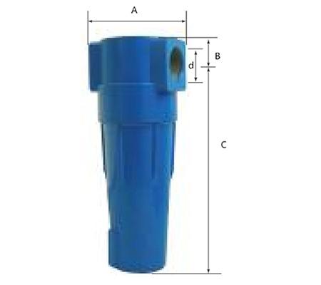 QS Series Air Water Separator Filter